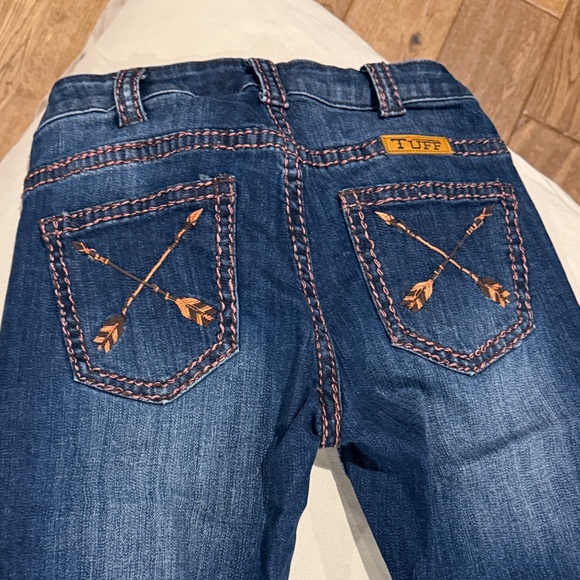 Cowgirl Tuff boot cut Dark Blue Jeans 24x33 - Picture 4 of 5